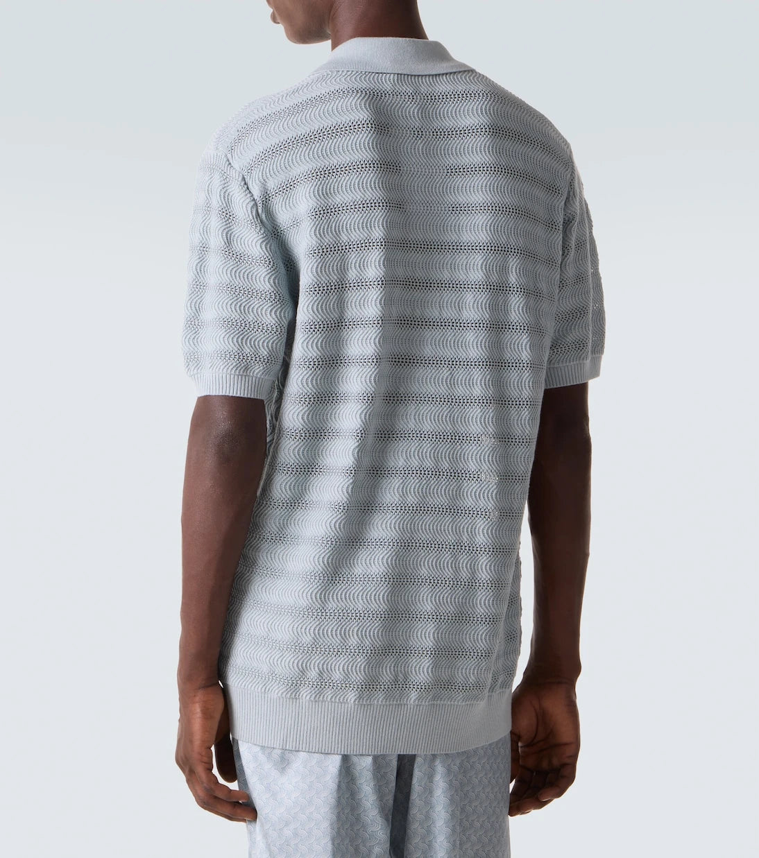 Frescobol Carioca - Vidal cotton jacquard polo shirt