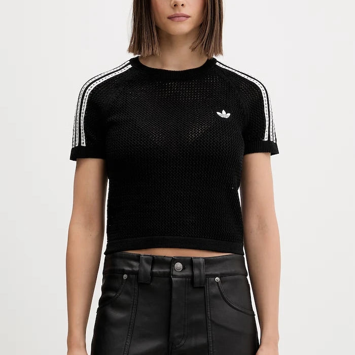 adidas Originals къс топ дамски Crochet