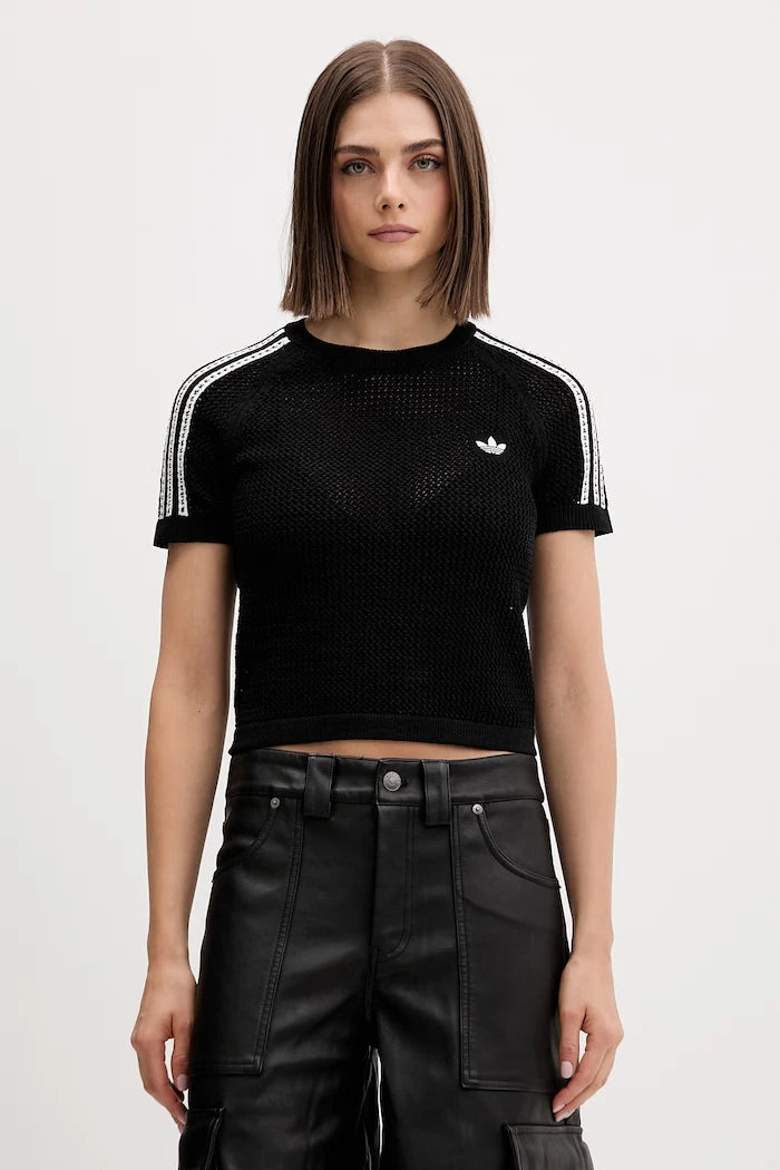 adidas Originals къс топ дамски Crochet