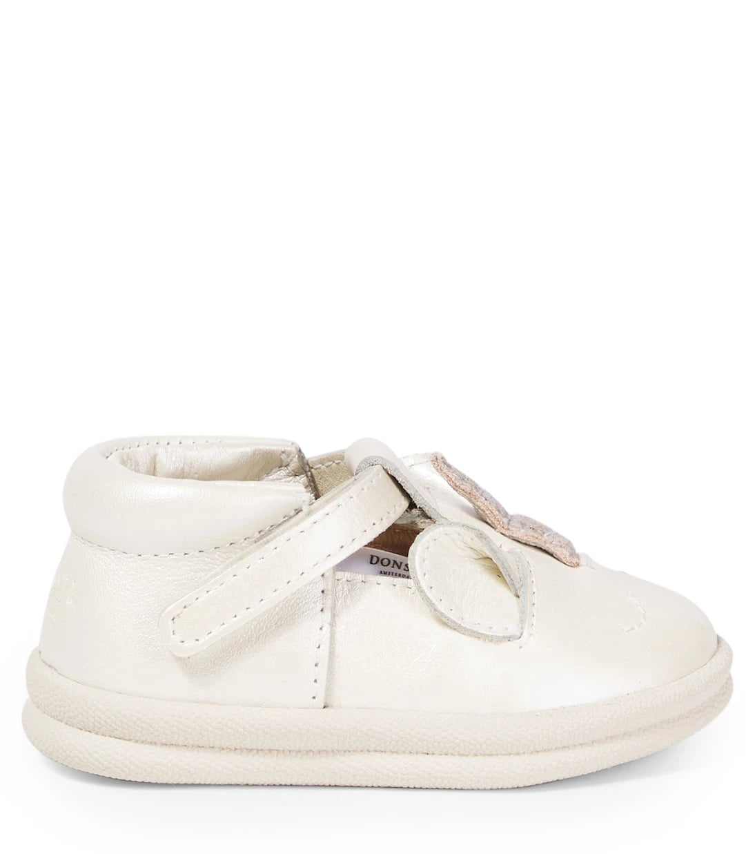 Donsje - Baby Zilpa metallic leather sneakers