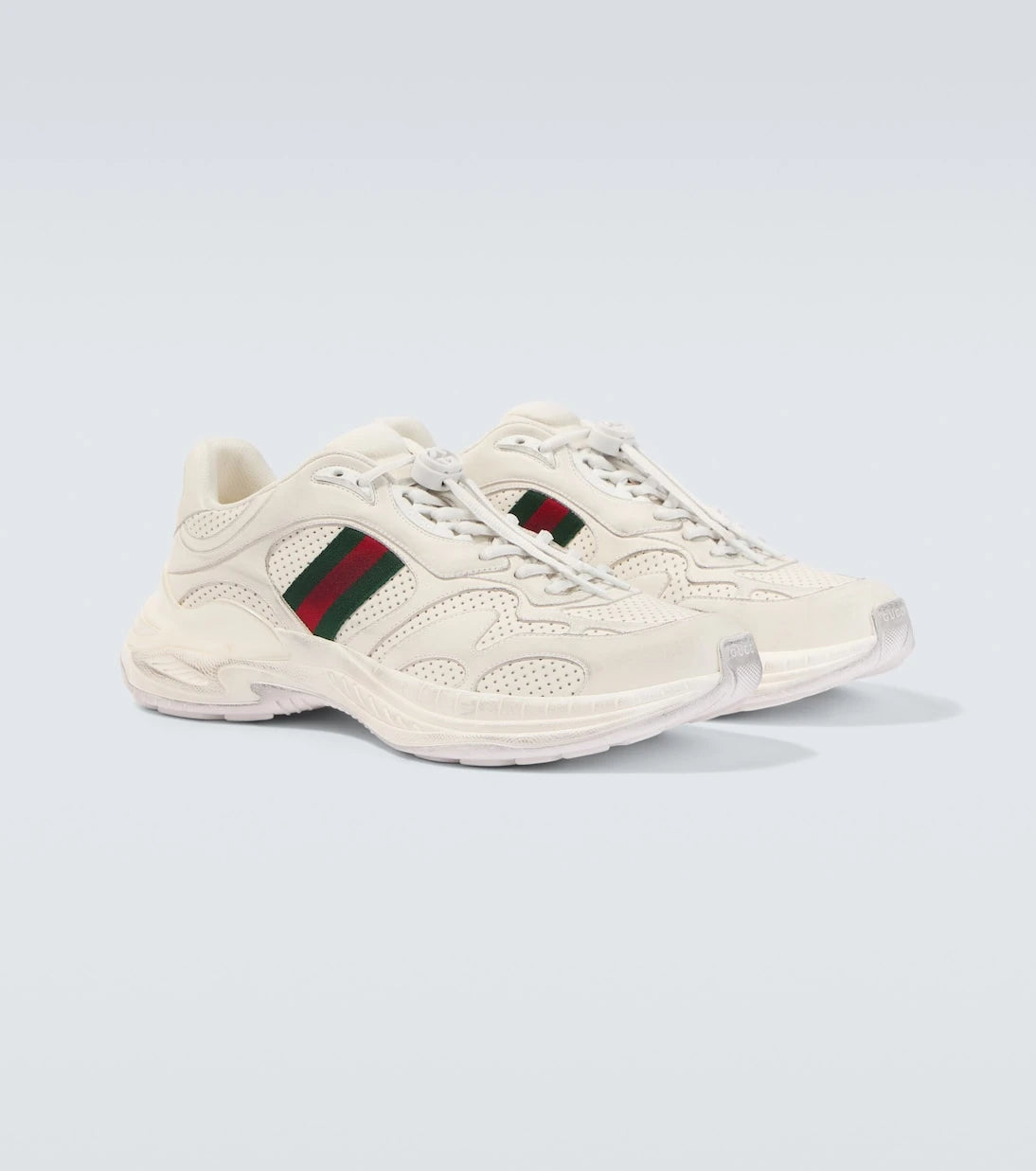 Gucci - حذاء سنيكرز جلدي 2.0 من Gucci