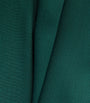 Green Virgin Wool Wide-Leg Trousers