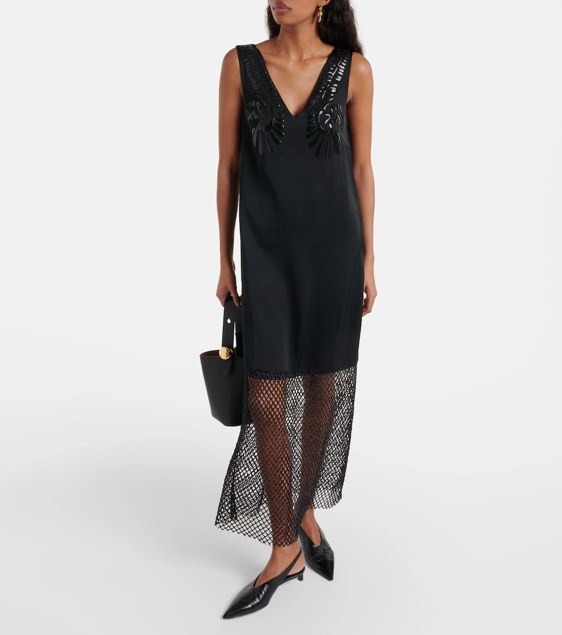 Jacques Wei - Satin slip dress