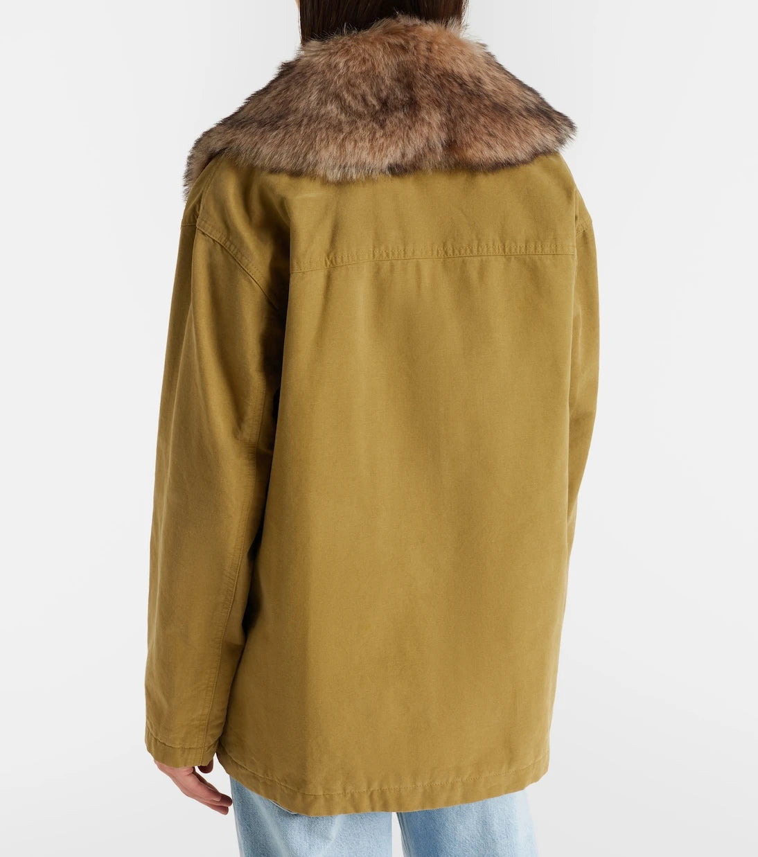 Nili Lotan - Ronay shearling-trimmed cotton parka