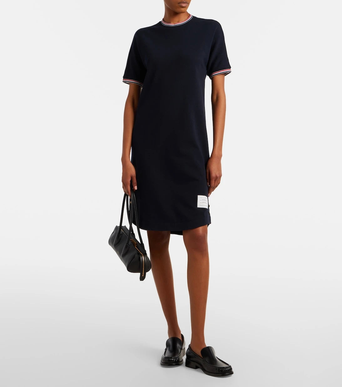 Thom Browne - Dolman cotton T-shirt dress