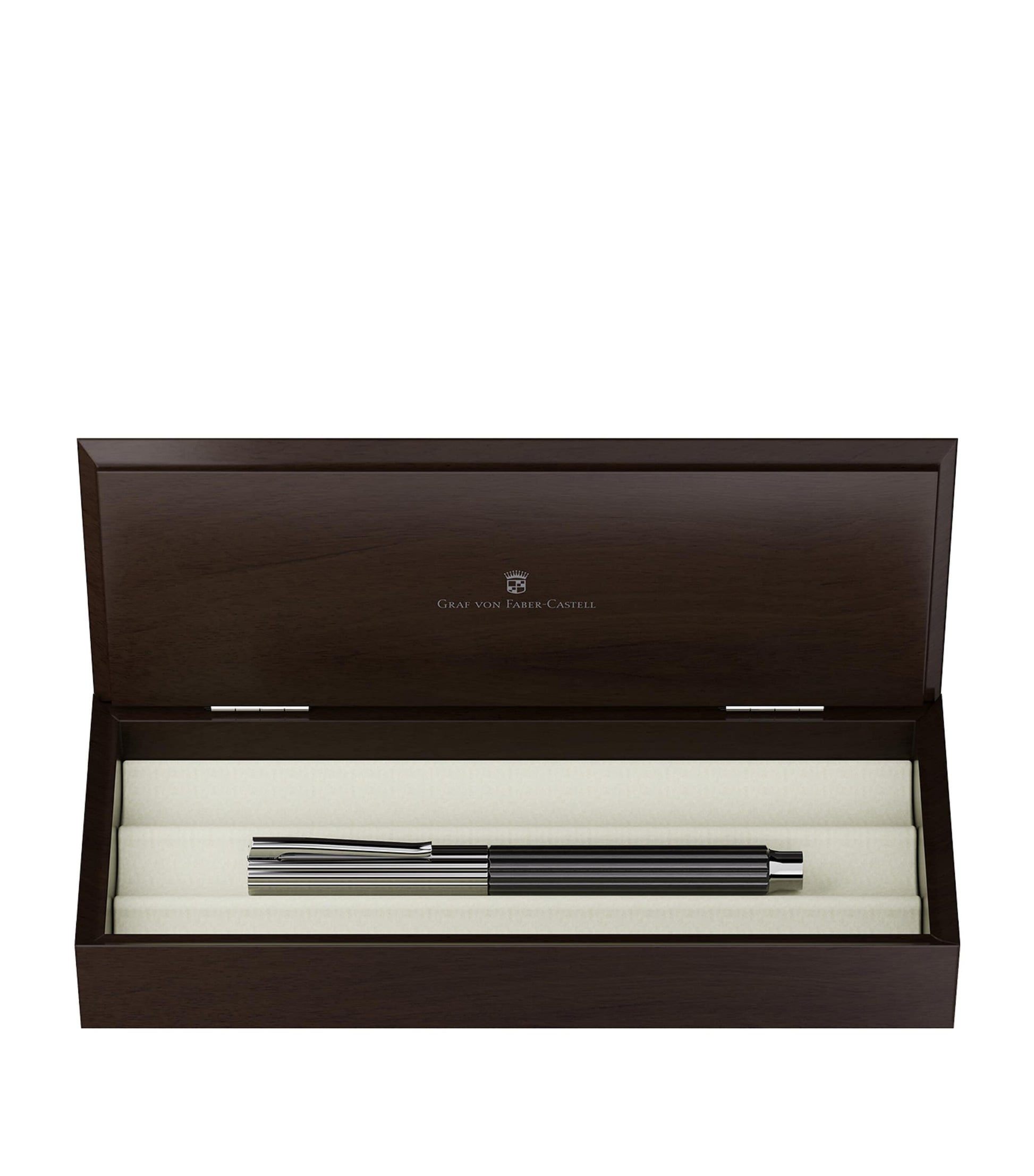 Graf von Faber-Castell Ebony Wood Bloom Rollerball Pen