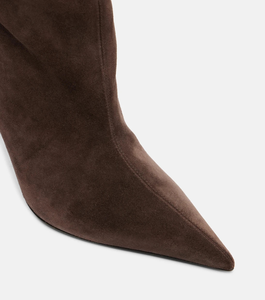 Khaite - Bella 100 suede knee-high boots