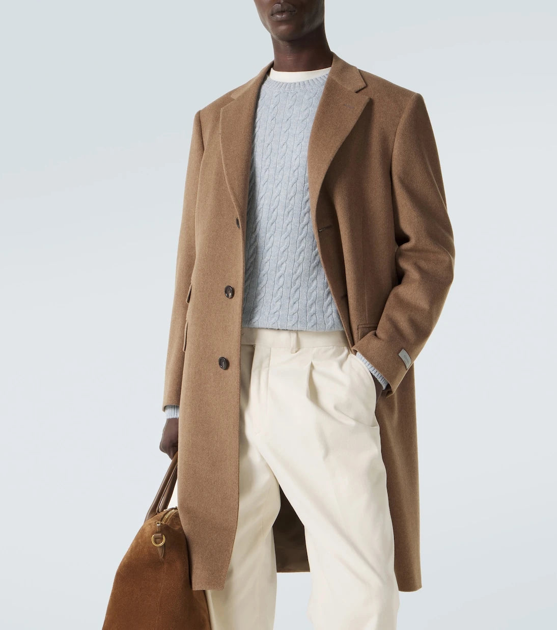 Canali - Single-breasted wool coat