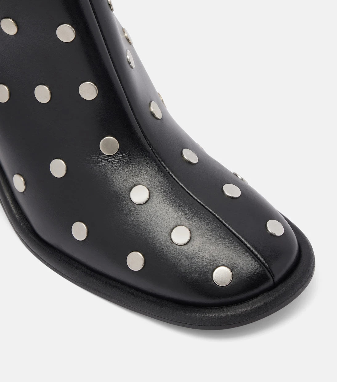 Souliers Martinez - Kima 80 studded leather ankle boots