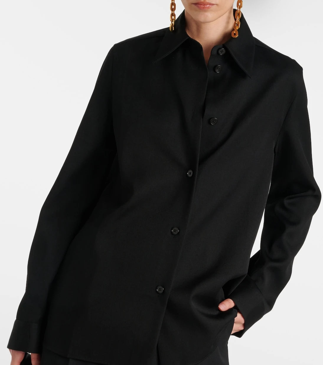 Jil Sander - Virgin wool shirt