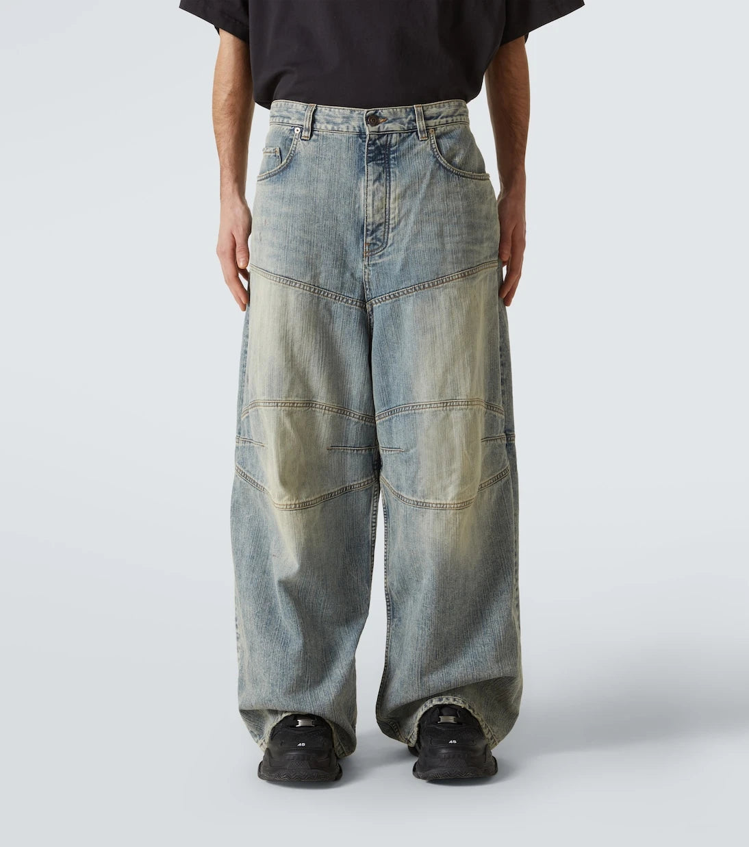 Balenciaga - George V wide-leg jeans