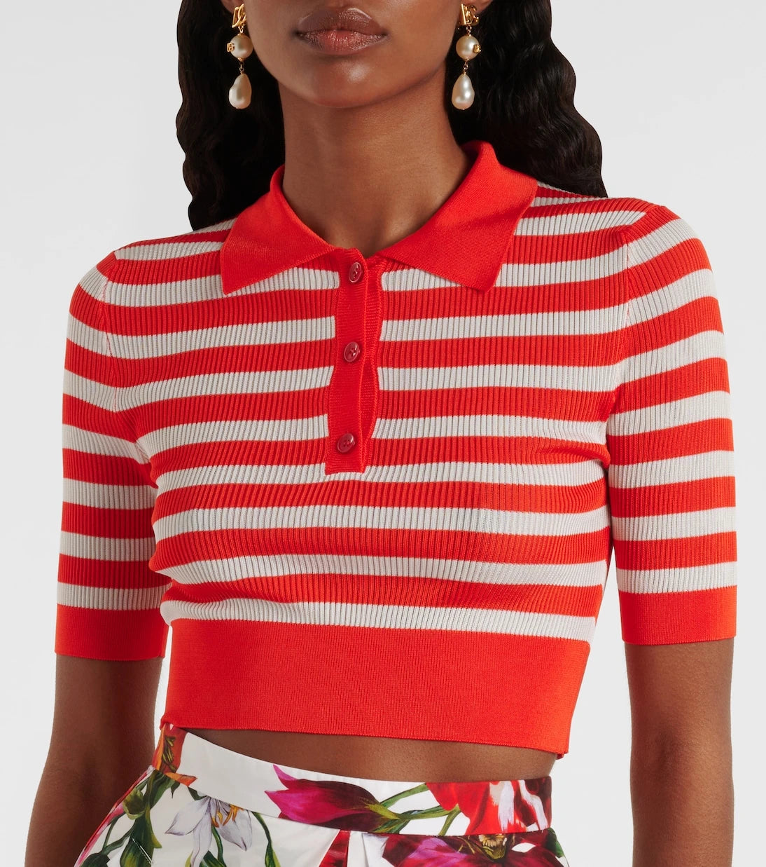 Dolce&Gabbana - Striped polo shirt