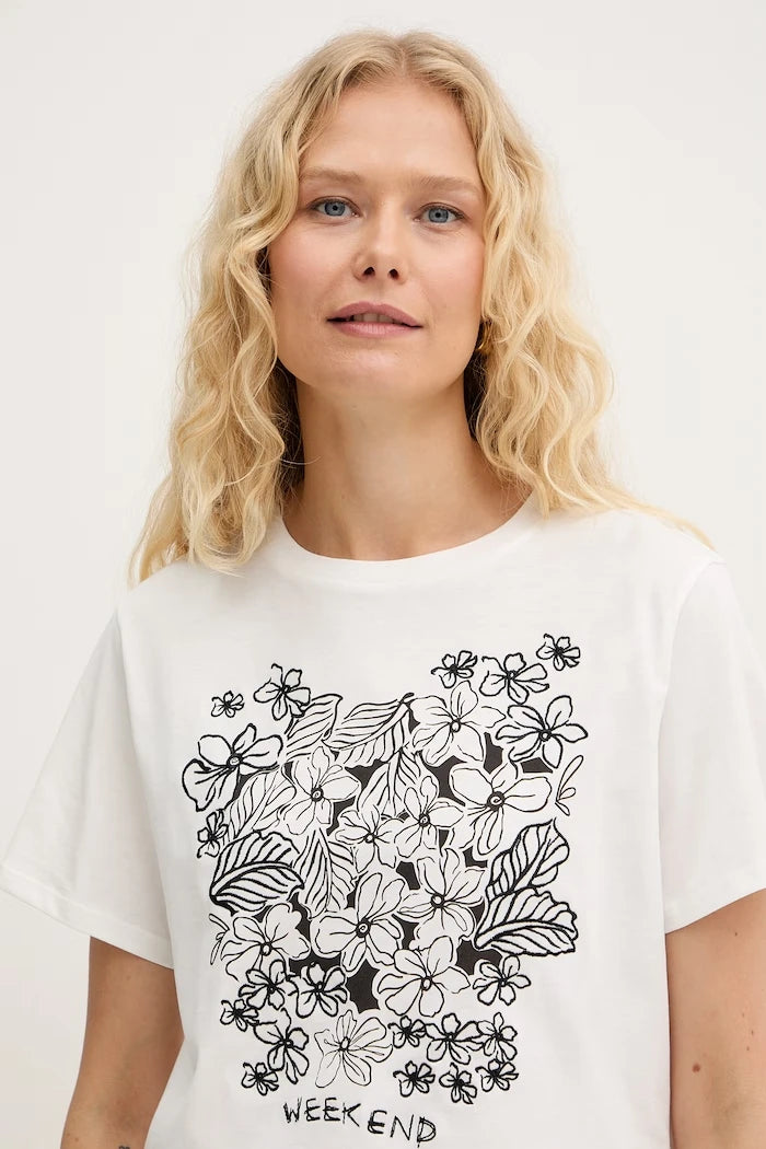 Памучна тениска Weekend Max Mara BORA