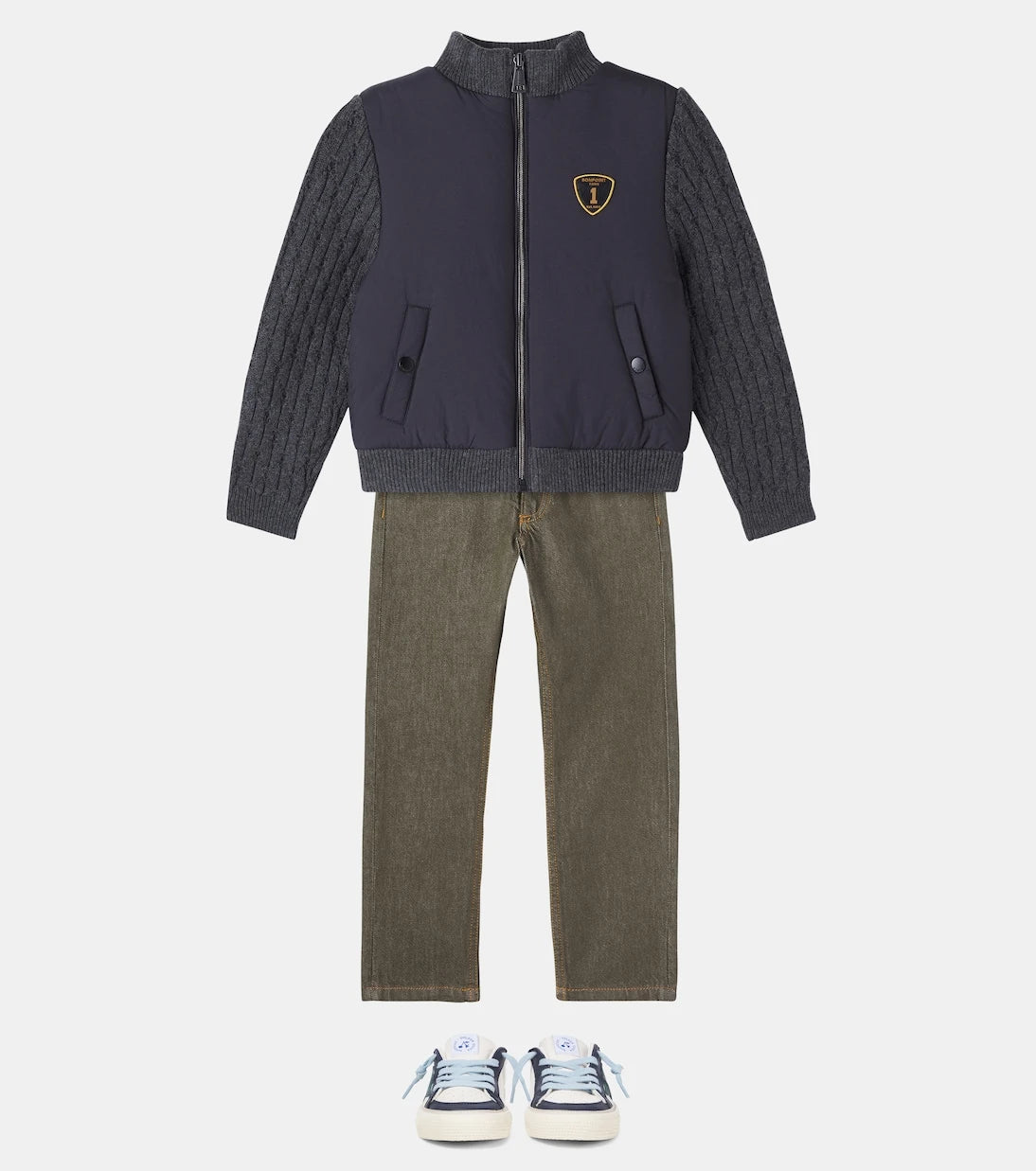 Bonpoint - Jarod ribbed-knit jacket