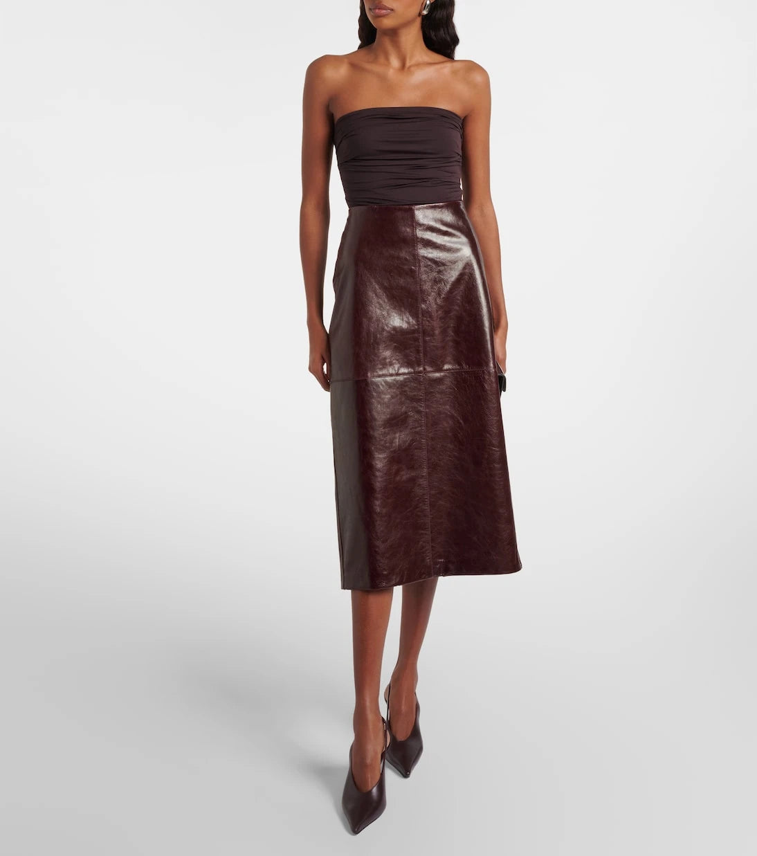 Agolde - Gwyneth ruched bodysuit