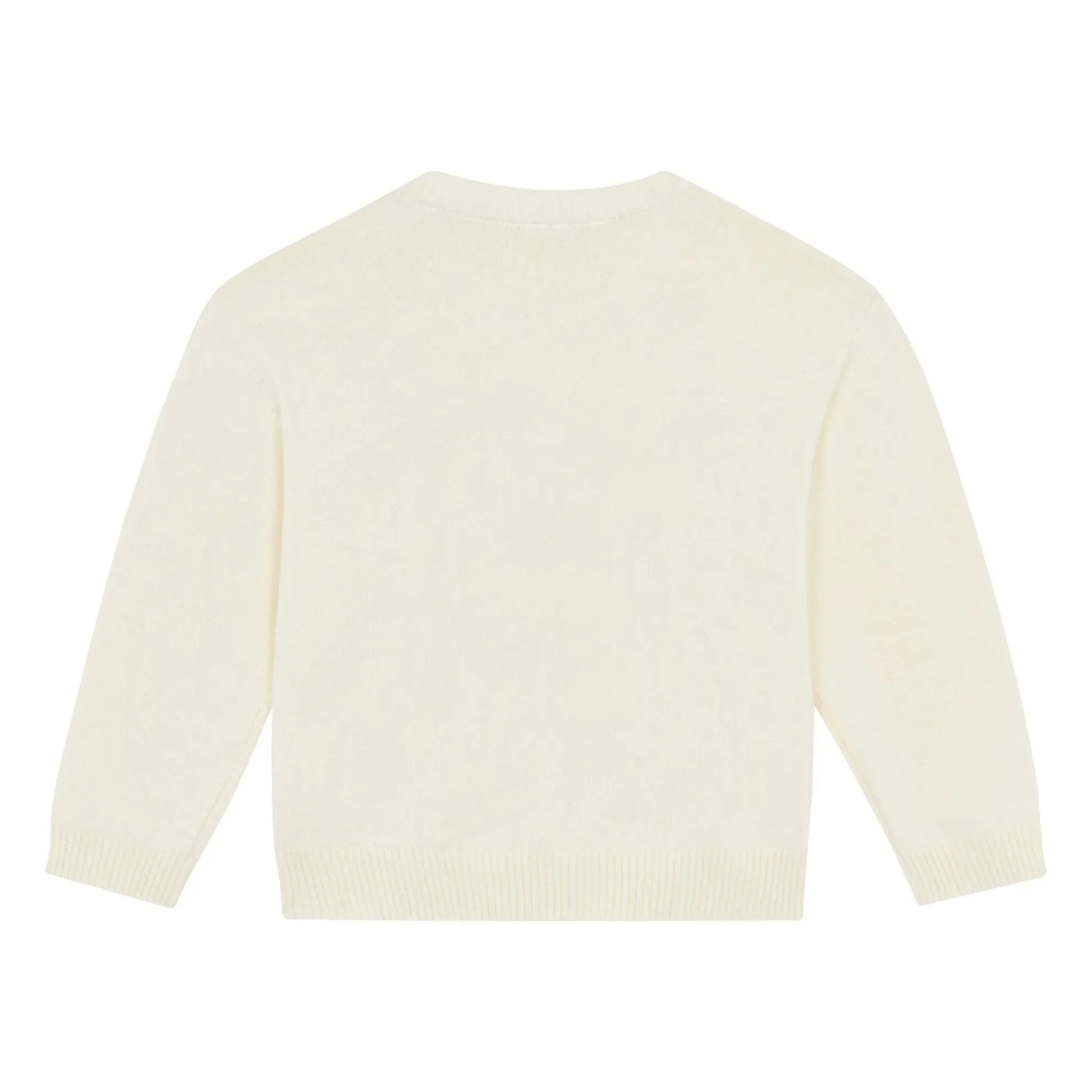 Bonton - Misty Flow Heart Sweater | Ecru