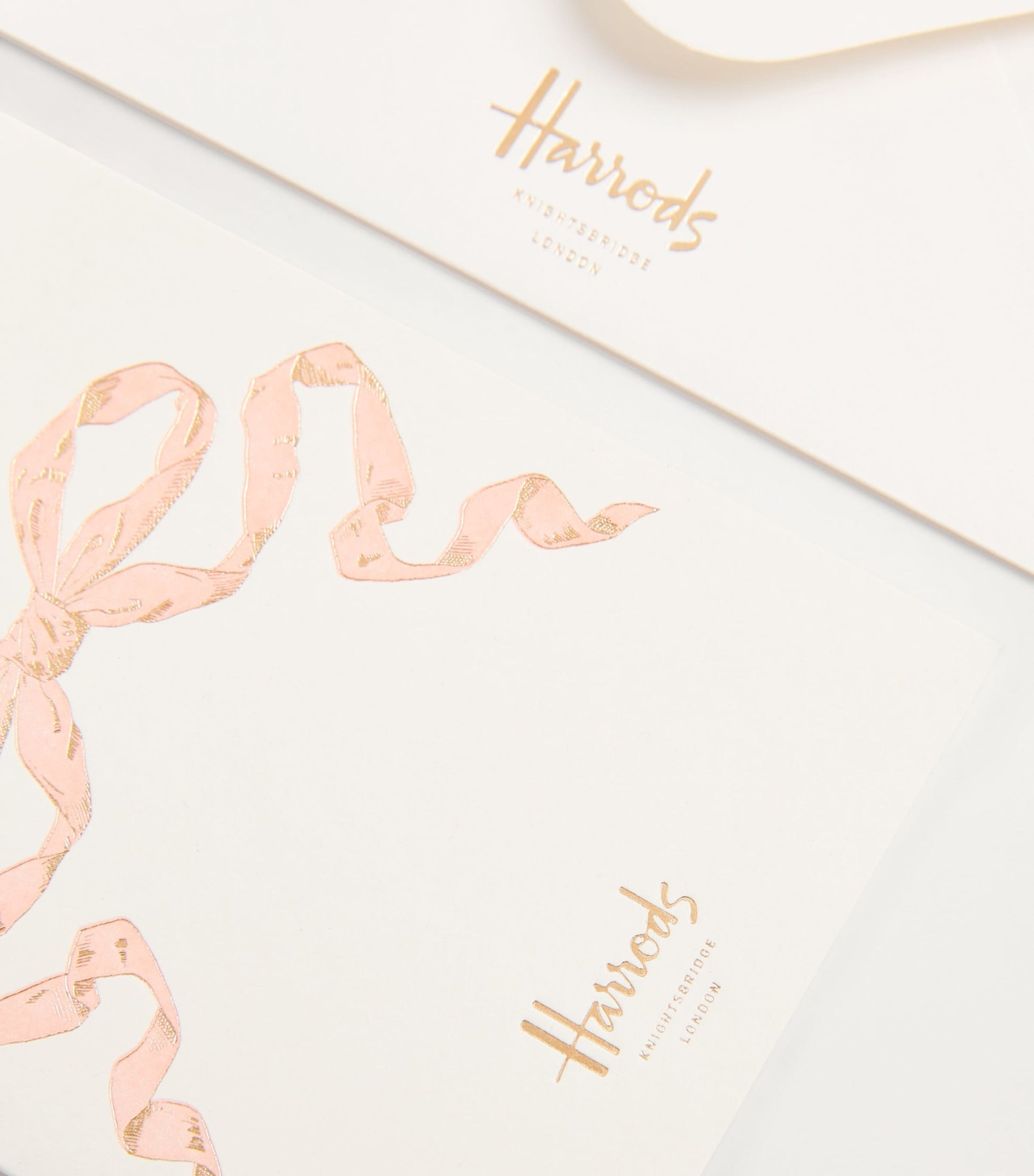 Blue Bow Cards (Pack of 5)