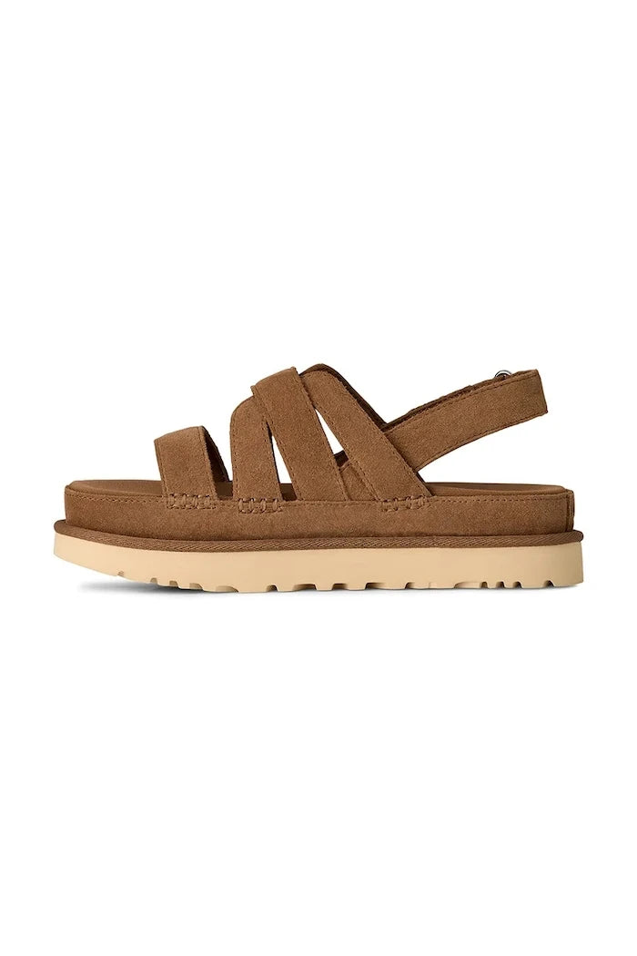 UGG W Goldenstar Gleam Süet Sandalet