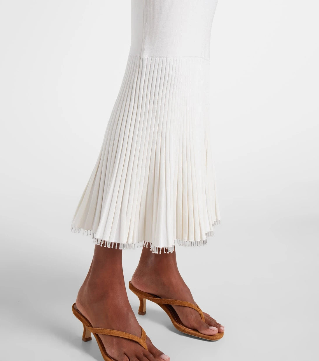 Galvan - Atalanta beaded midi dress