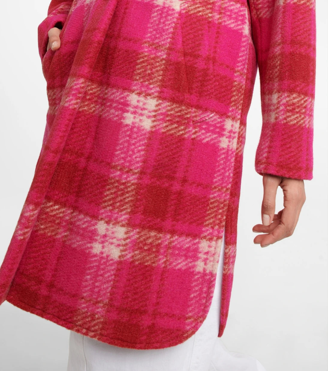 Marant Etoile - Gabriel checked flannel coat