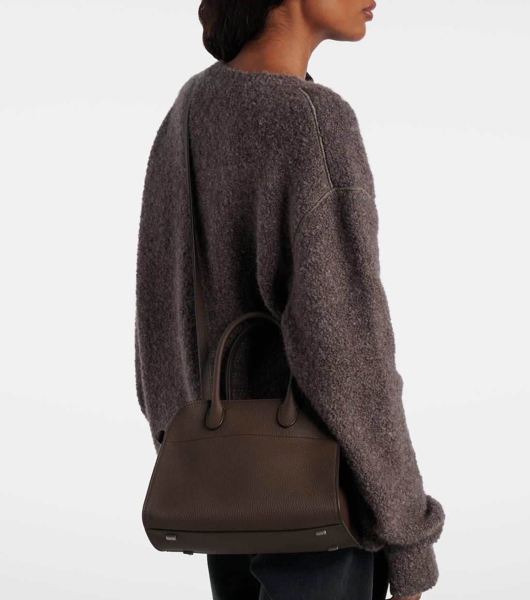 The Row - Margaux Small leather tote bag