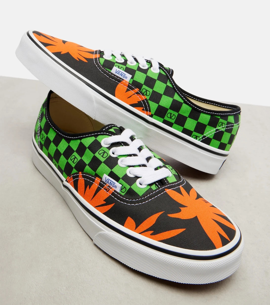 Valentino Garavani - and Vans VLogo printed sneakers