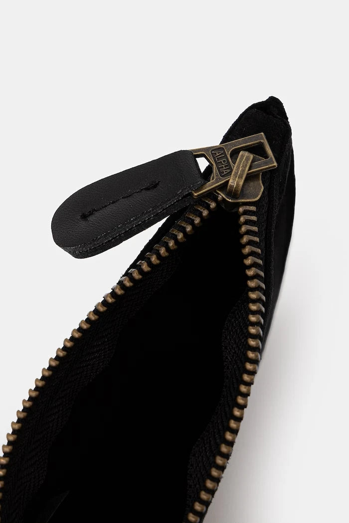 Кожен портфейл Alpha Industries Leather Coin Wallet