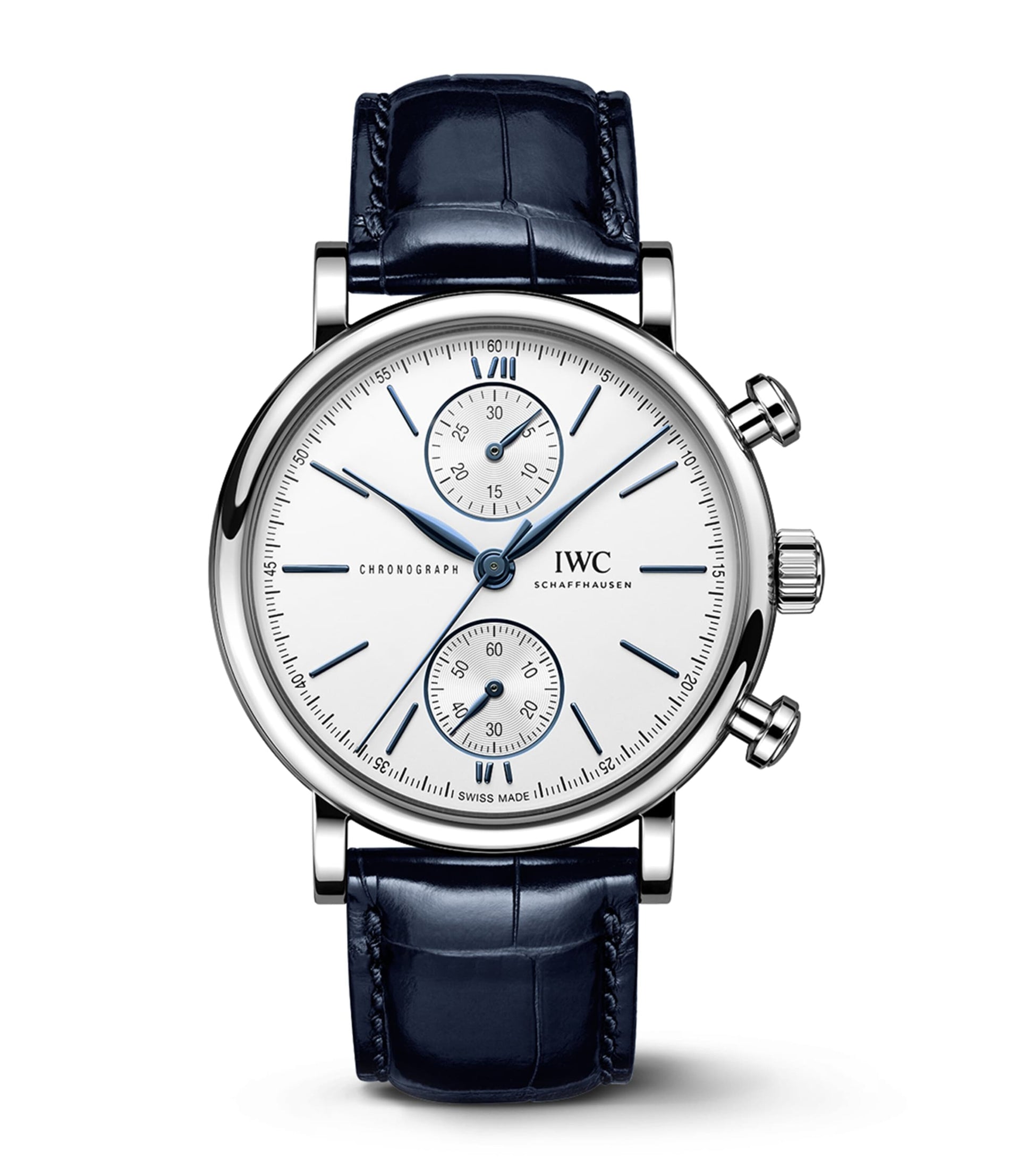 Stainless Steel Portofino Chronograph Watch 39mm