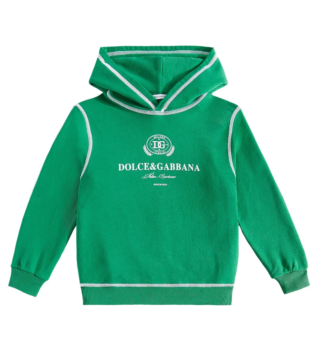 Dolce&Gabbana Kids - Logo cotton hoodie