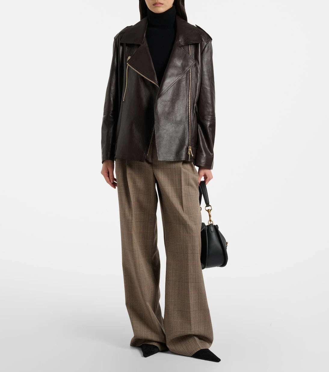 Dorothee Schumacher - Sleek Statement leather biker jacket