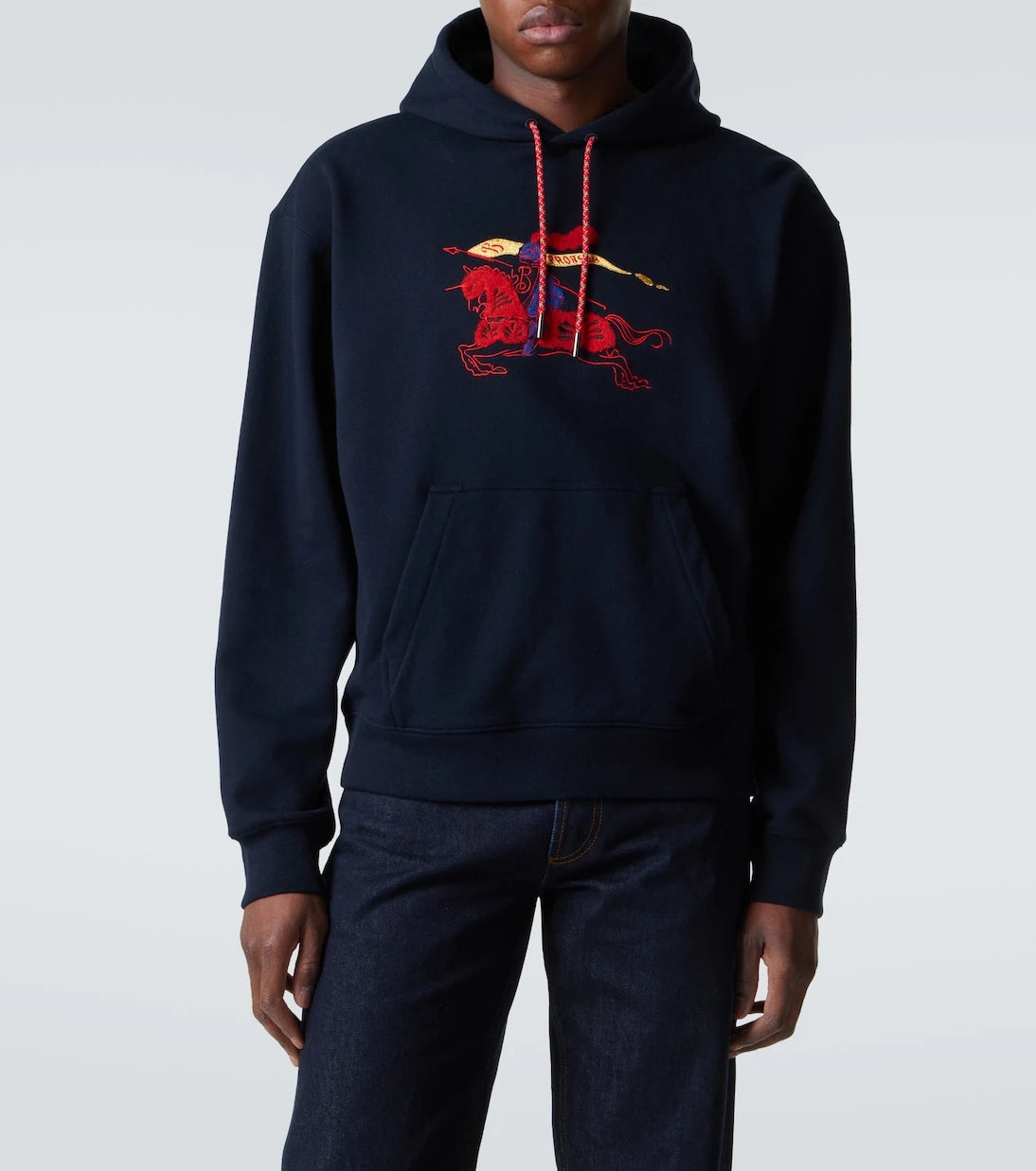 Burberry - EKD cotton hoodie