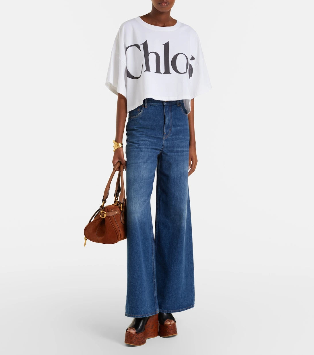 Chloé - Paddington suede shoulder bag