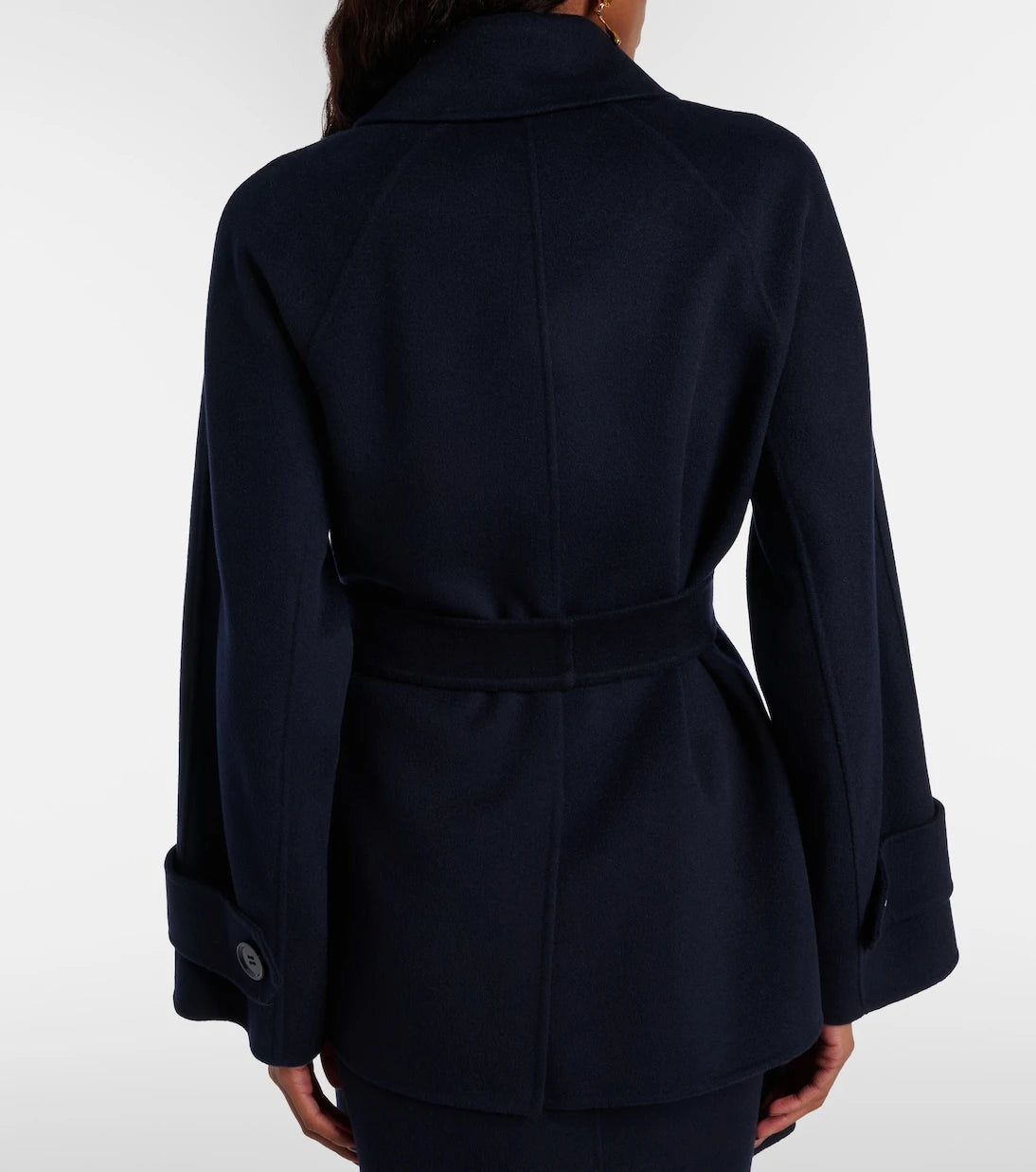 'S Max Mara - Louise belted double-breasted virgin wool jacket