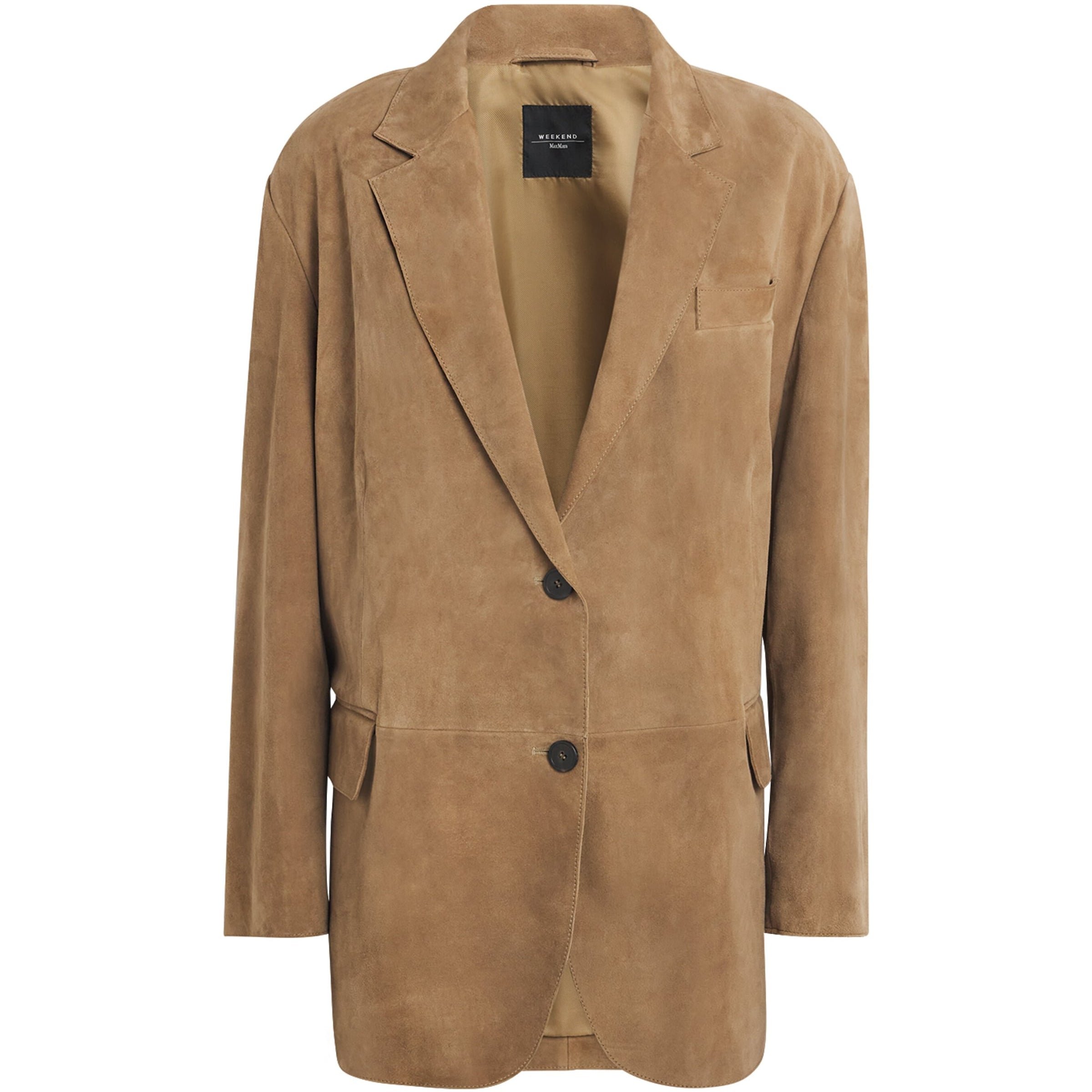 Weekend Max Mara Beige Suede Blazer