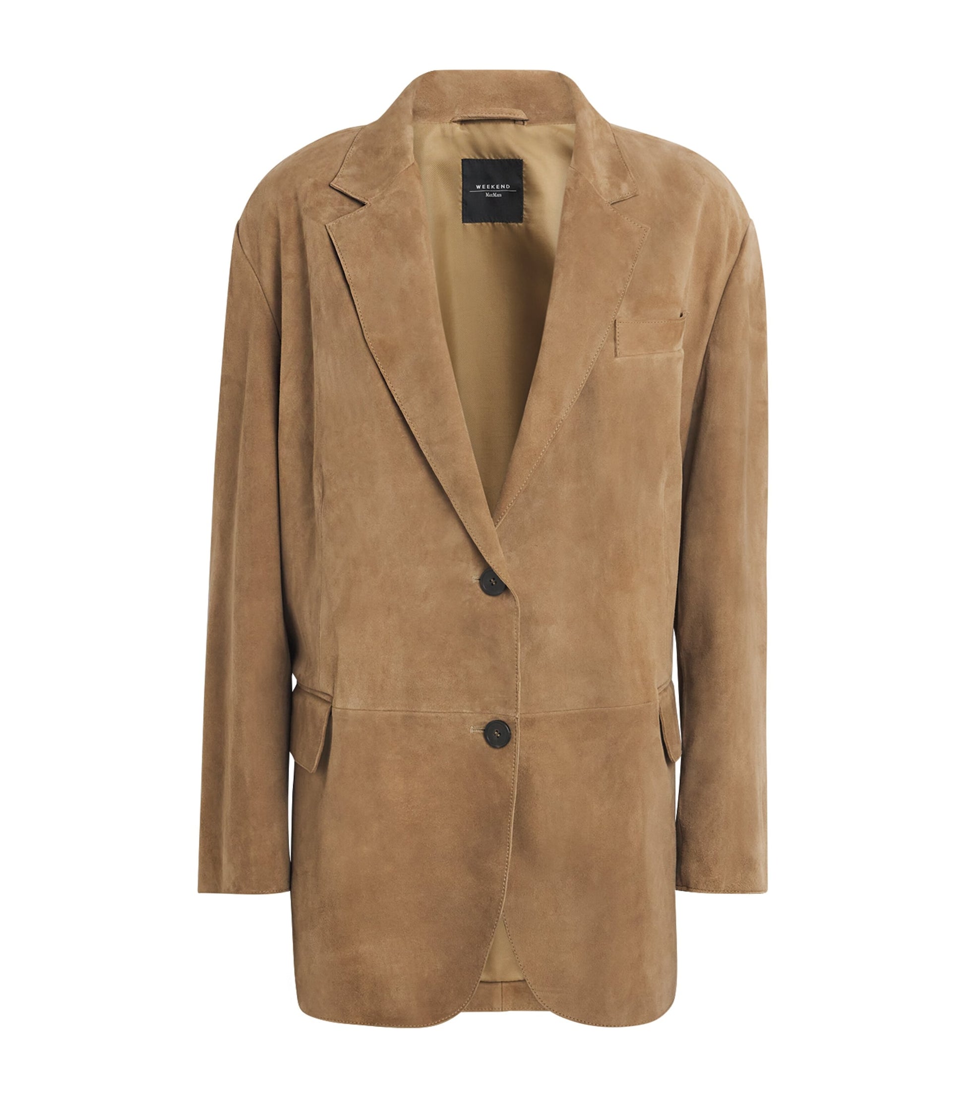 Weekend Max Mara Beige Suede Blazer