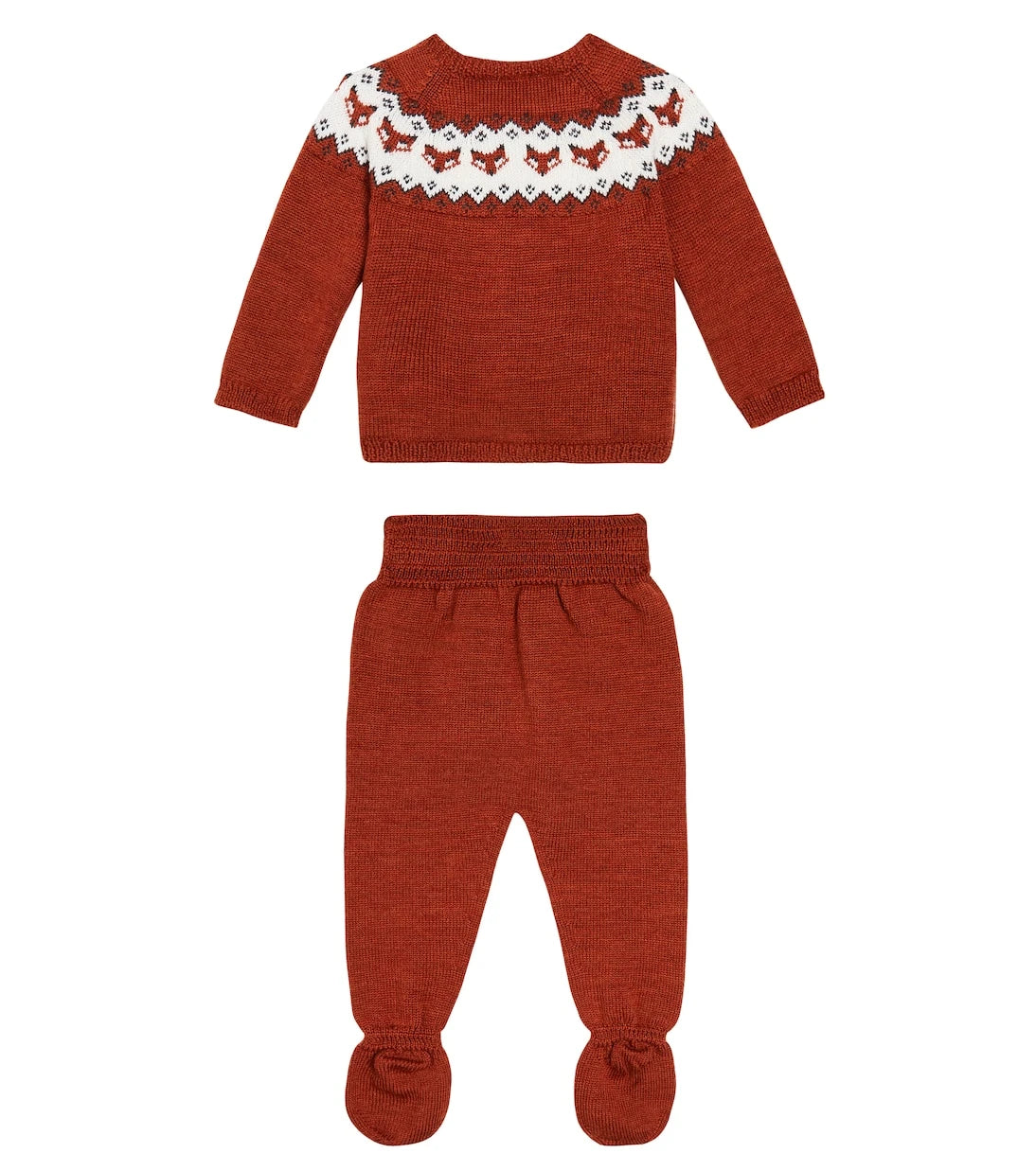 La Coqueta - Baby set of wool jacket and pants