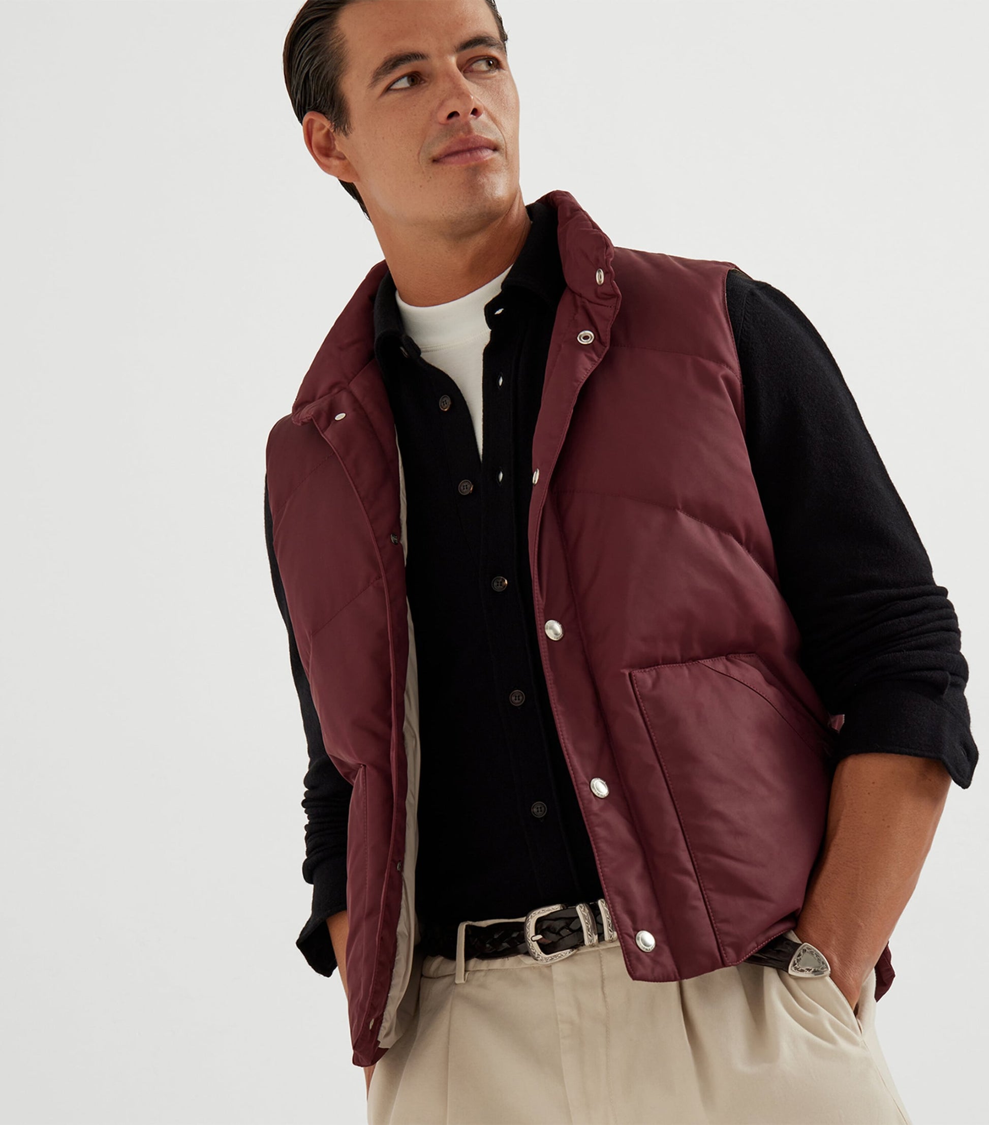 Wool-Cashmere-Silk Shirt