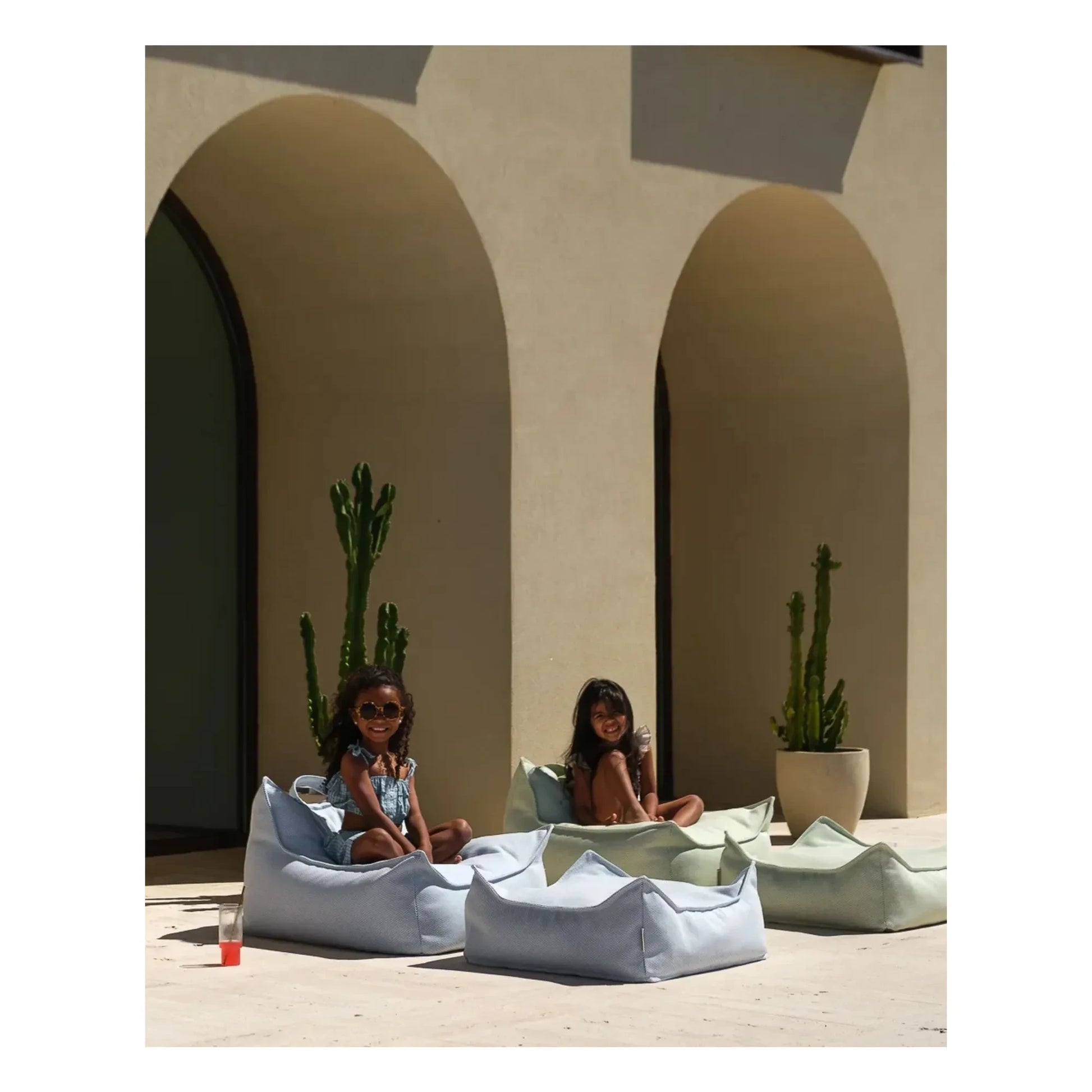 Wigiwama - Outdoor armchair | Light blue
