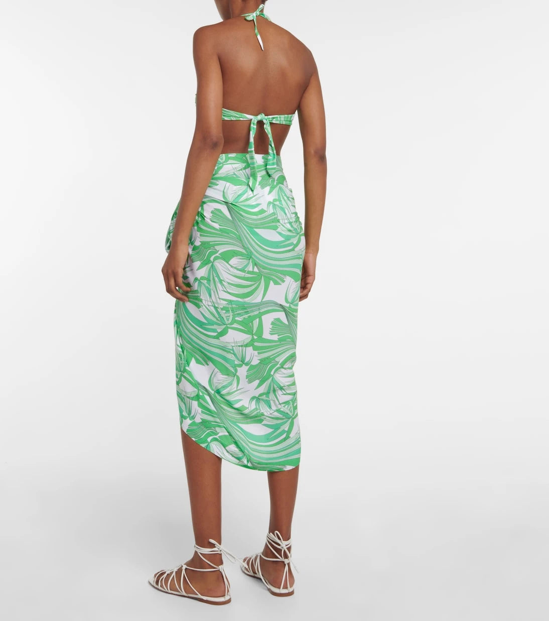 Melissa Odabash - Pareo printed beach cover-up