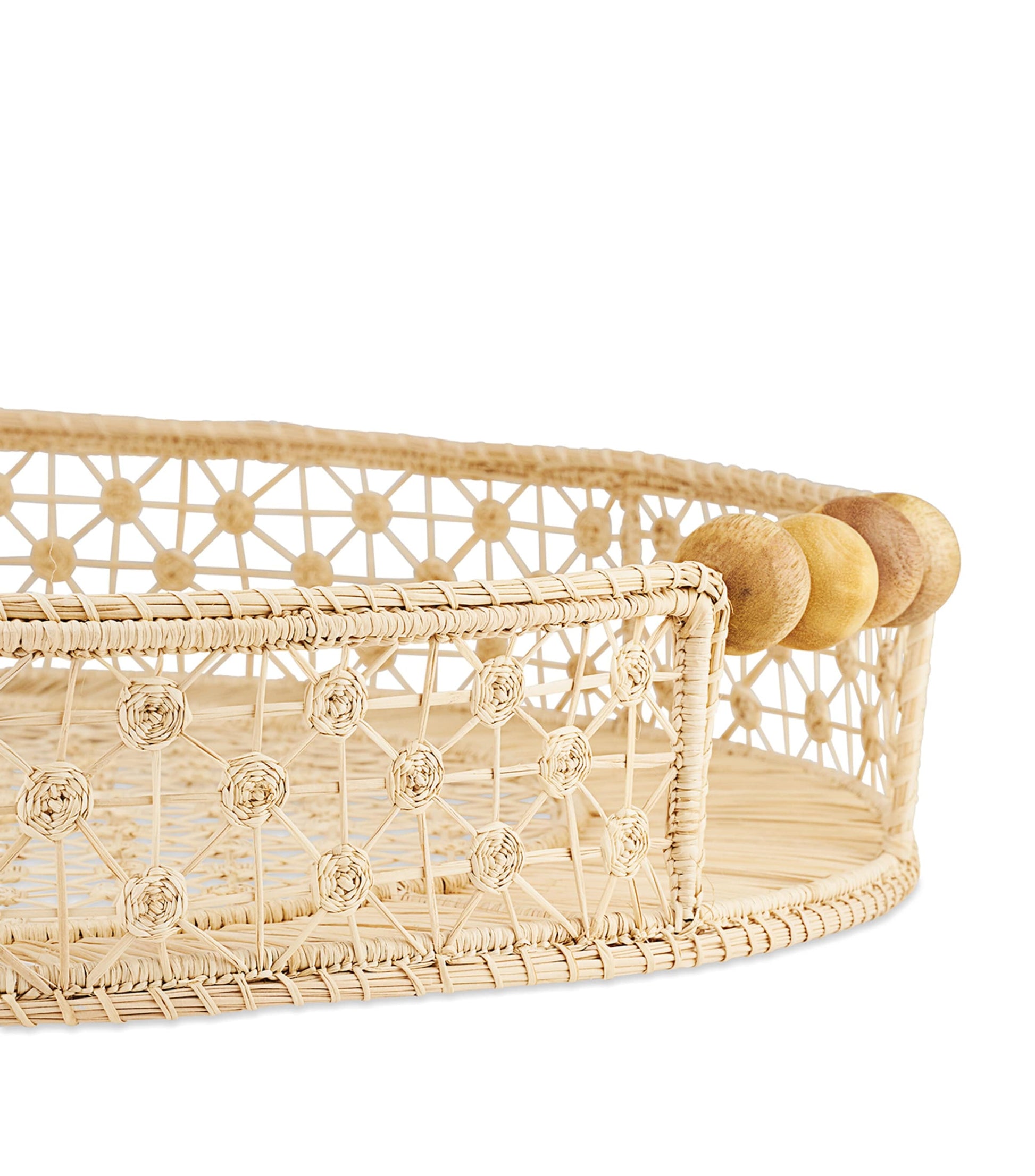 Large Woven Baru Tray