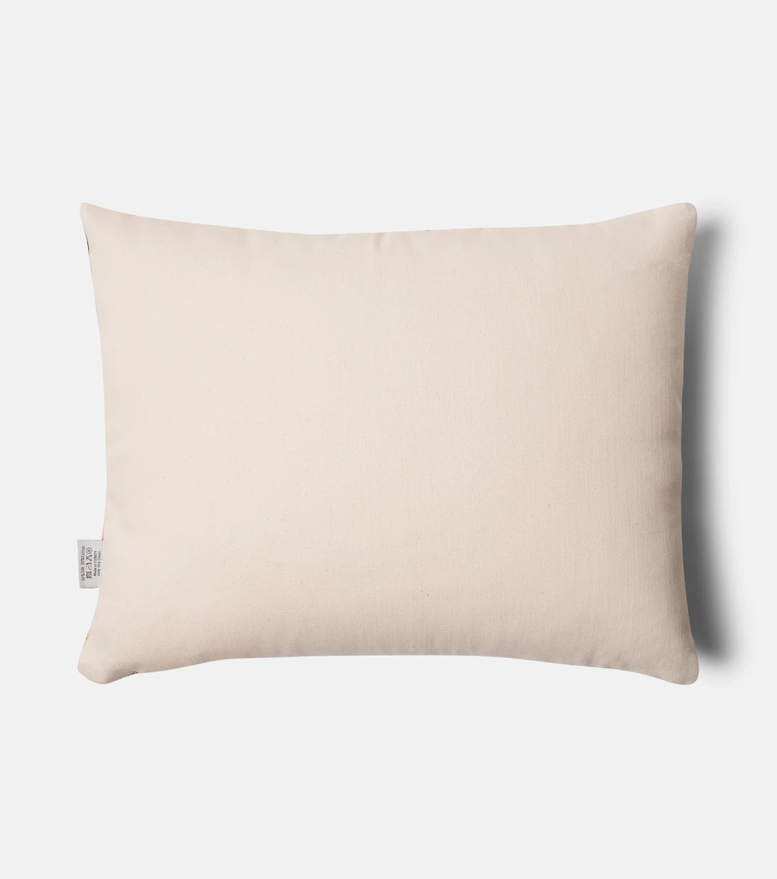 Les-Ottomans - Striped silk and cotton velvet cushion