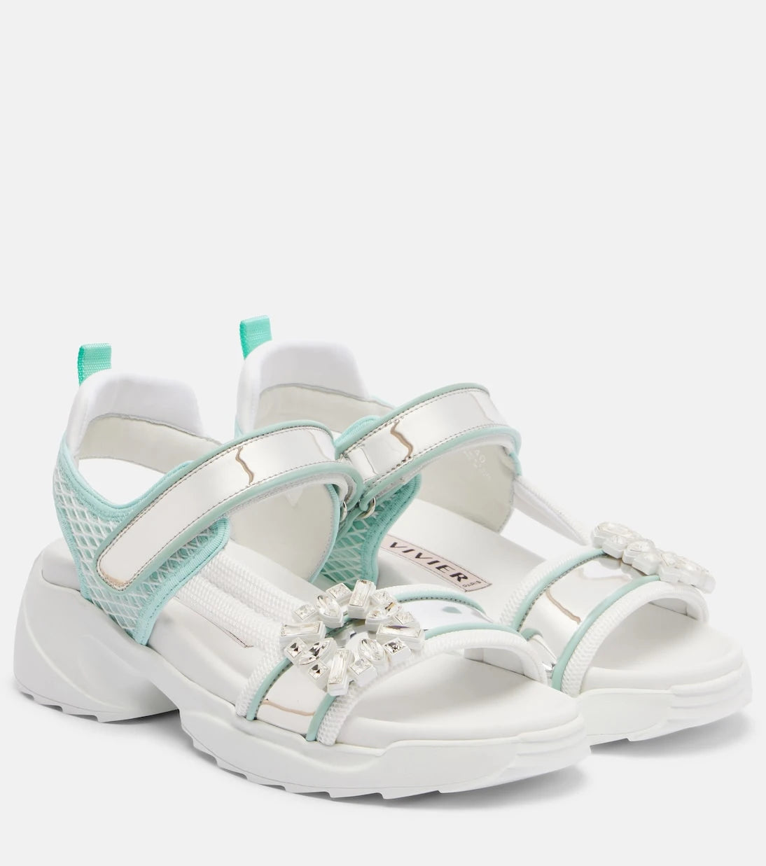 Roger Vivier - Viv' Run embellished sandals