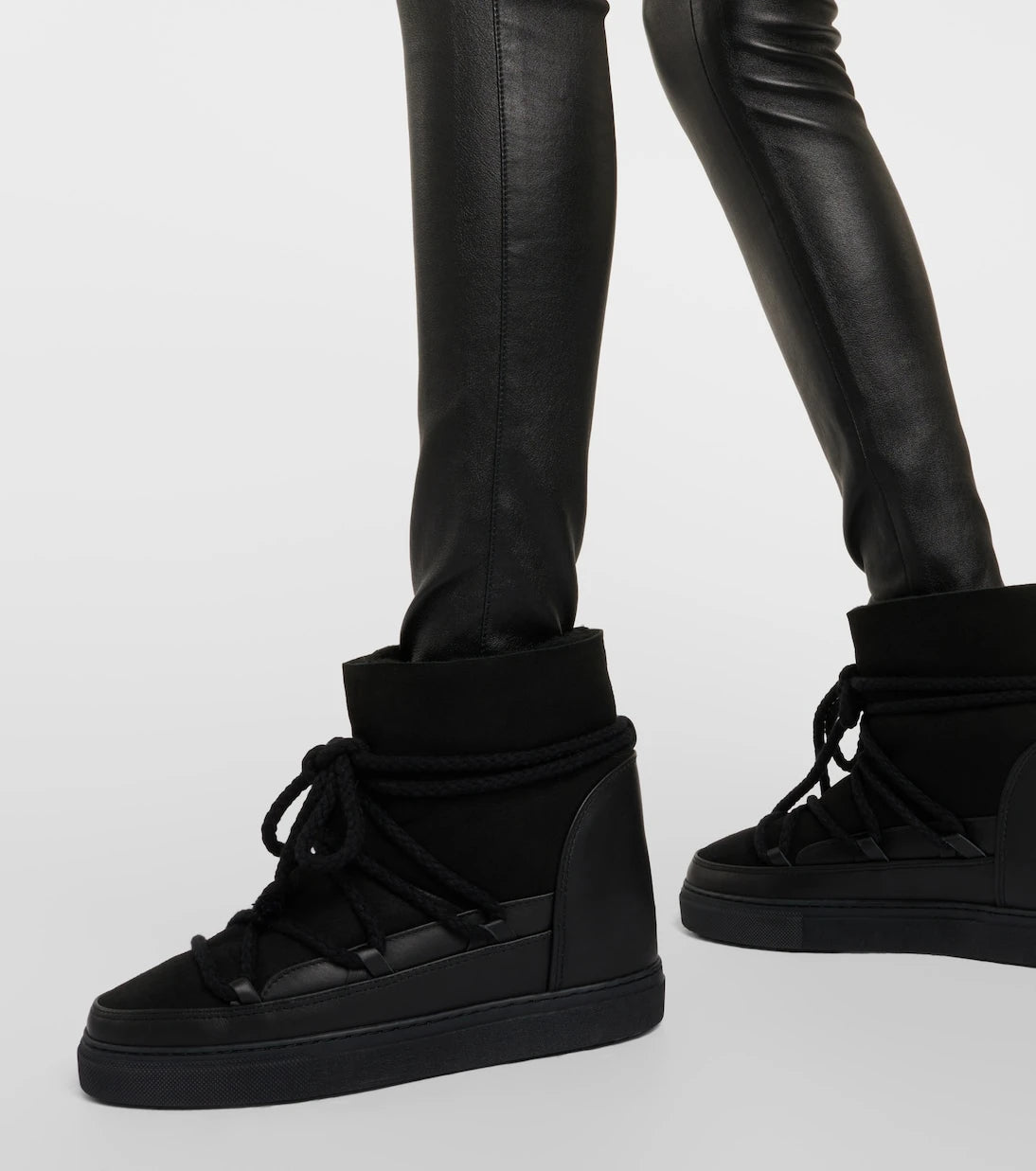 Inuikii - Classic Wedge suede and leather snow boots