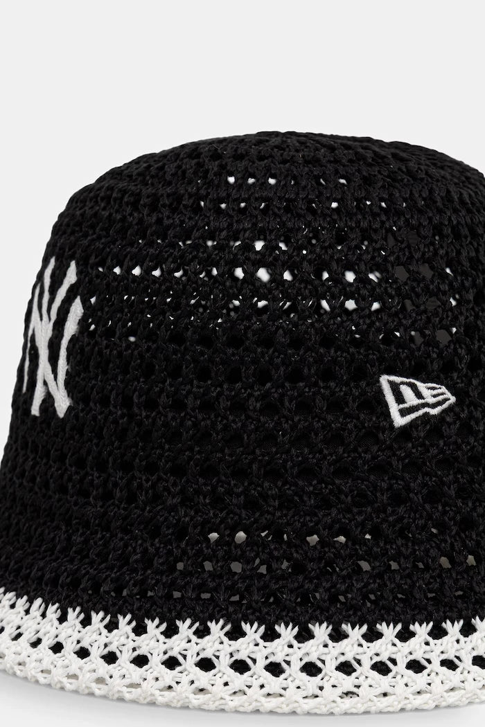New Era örme kumaştan şapka KNITTED BUCKET NYY