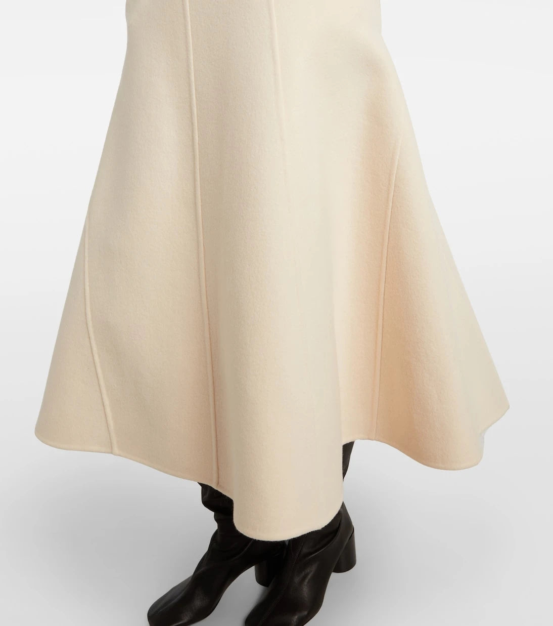 Moncler Genius - + Jil Sander virgin wool midi skirt