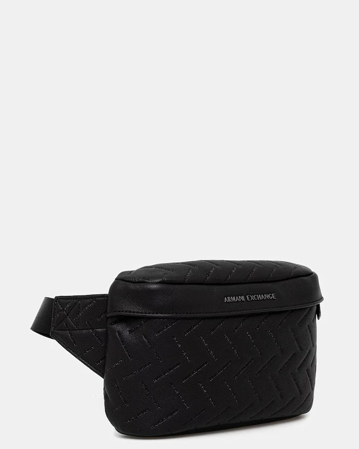 Armani Exchange erkek suni deri bel çantası