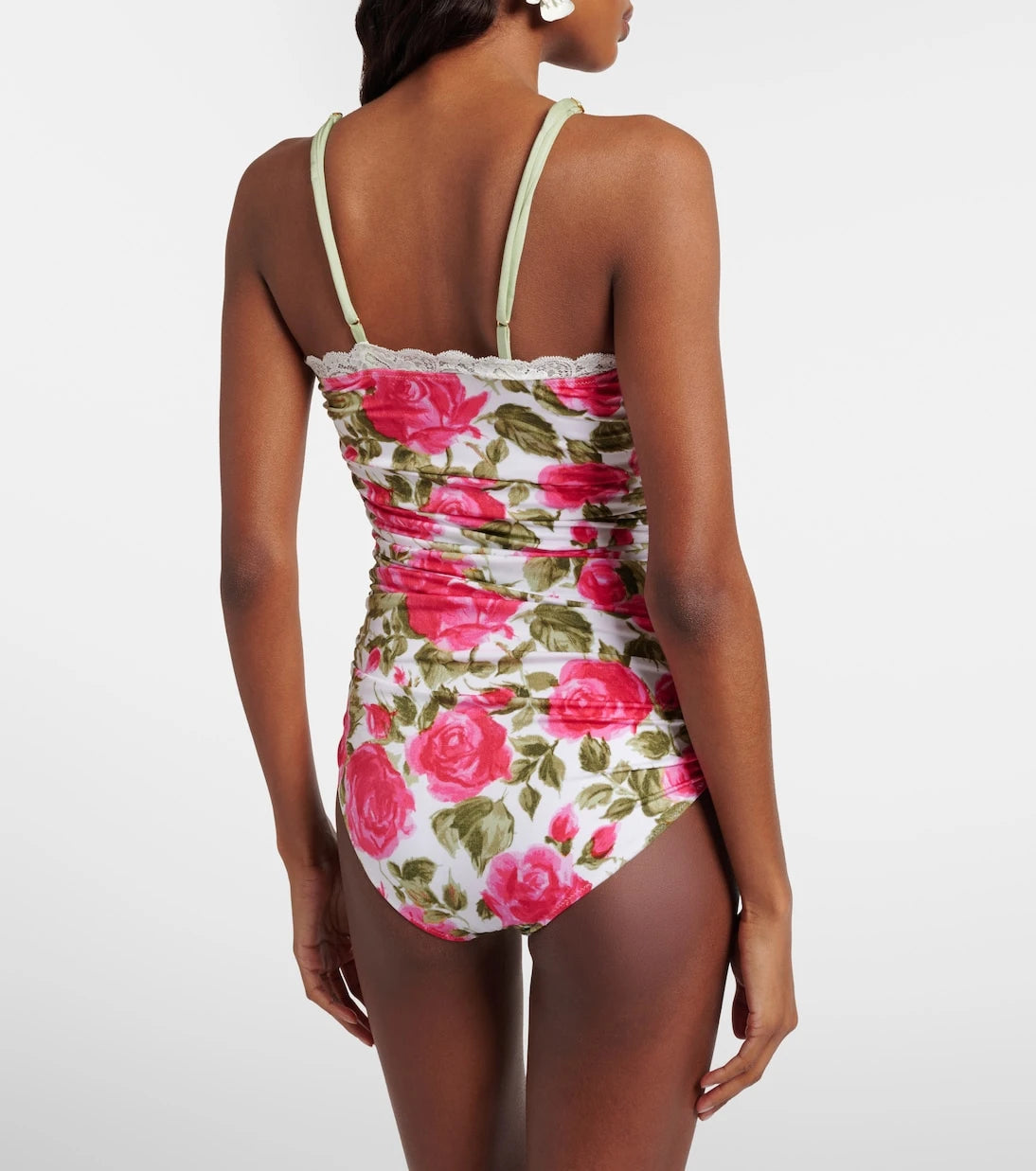 Chloé - Floral ruched bodysuit