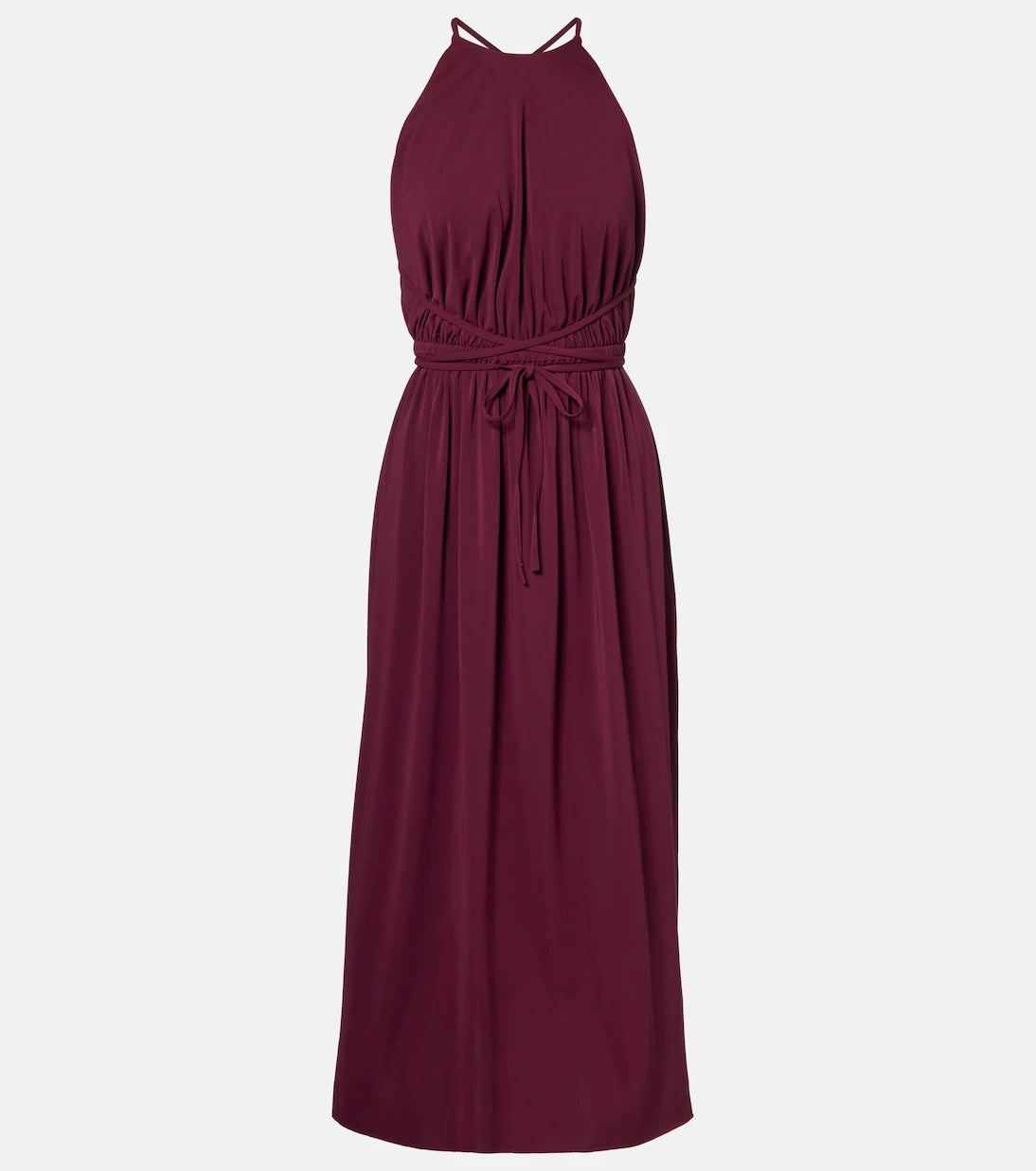Eres - Ines halterneck jersey midi dress