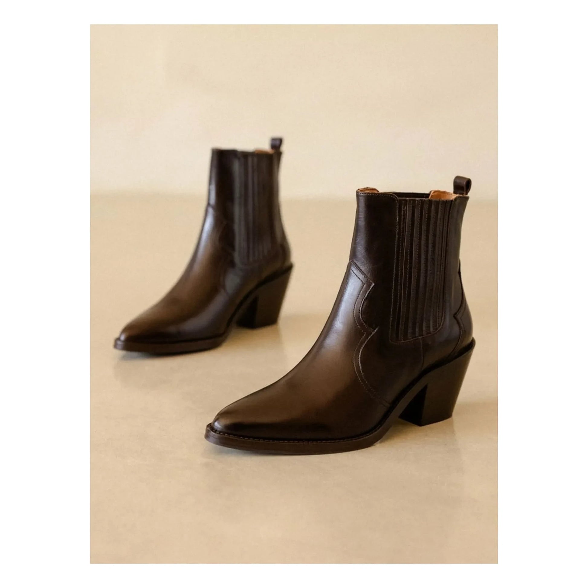 Bobbies - Dakota Boots Leather | Brown