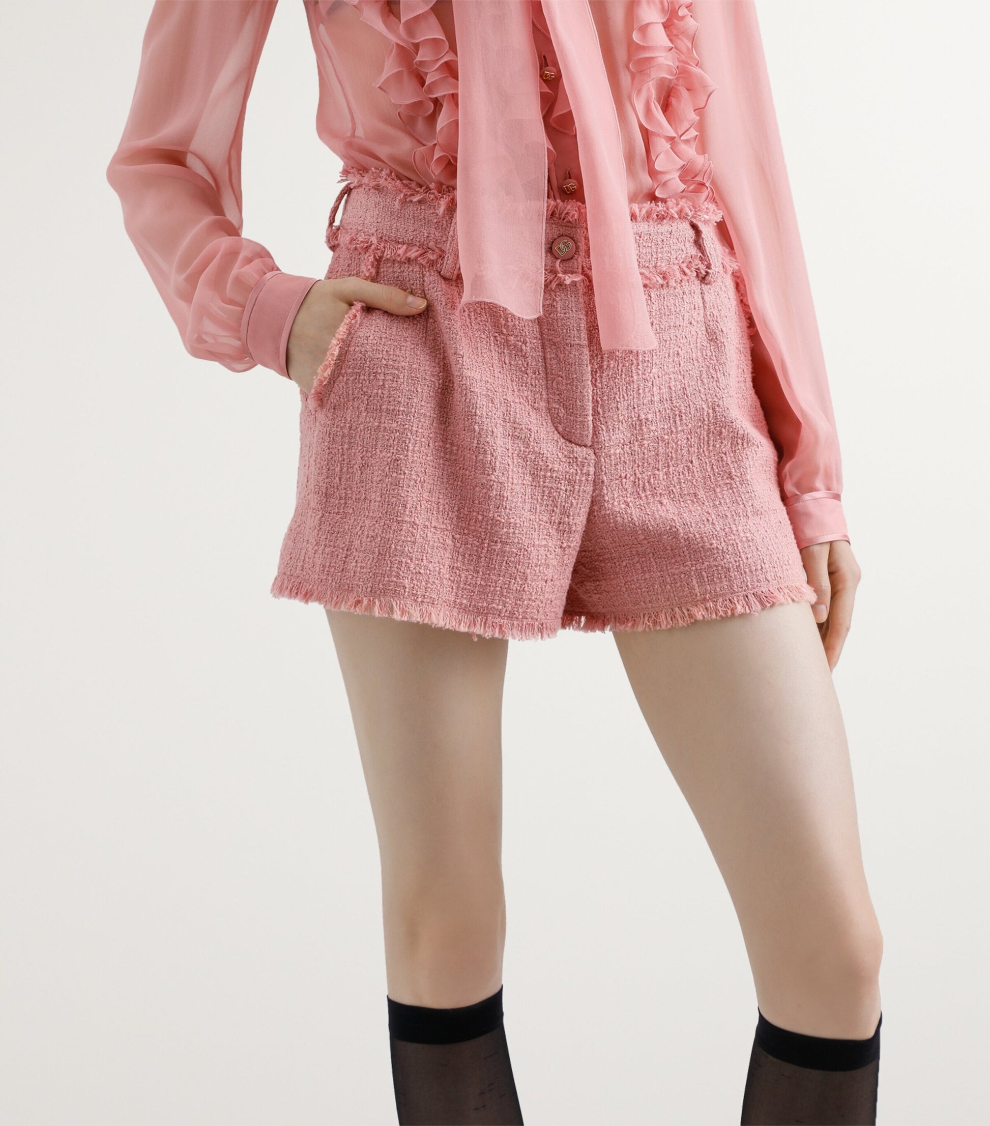 Dolce & Gabbana Tweed Shorts